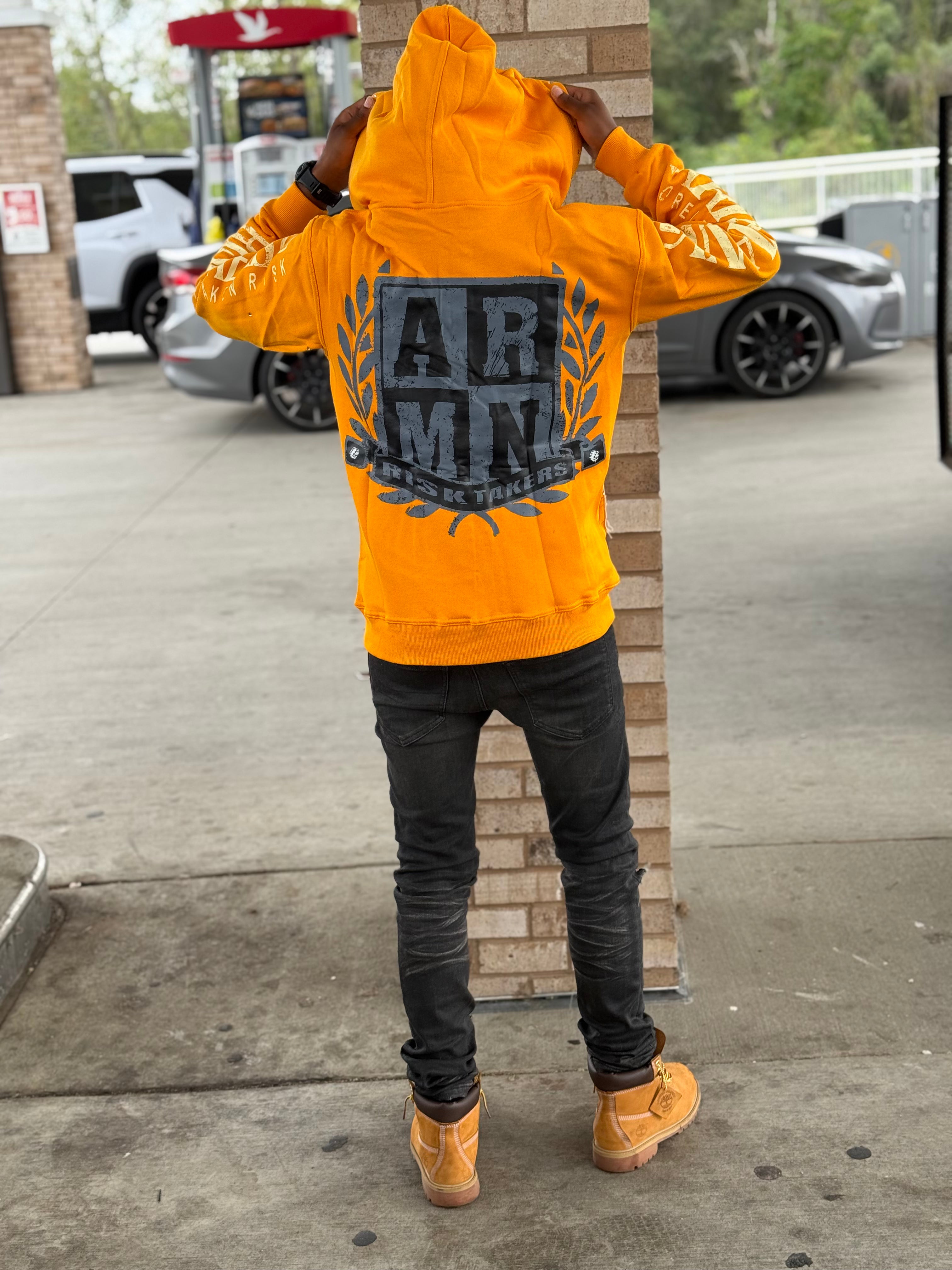 Yellow ARMN Hoodies