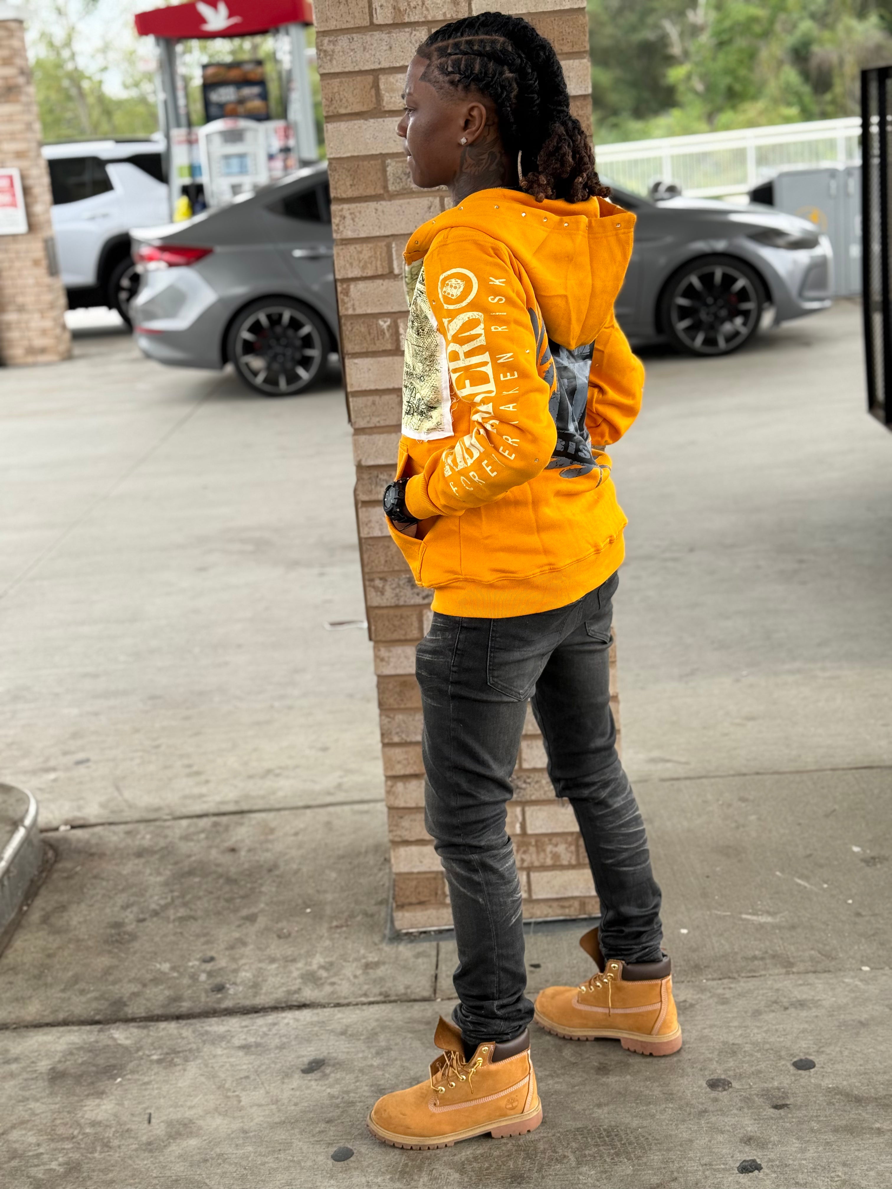 Yellow ARMN Hoodies